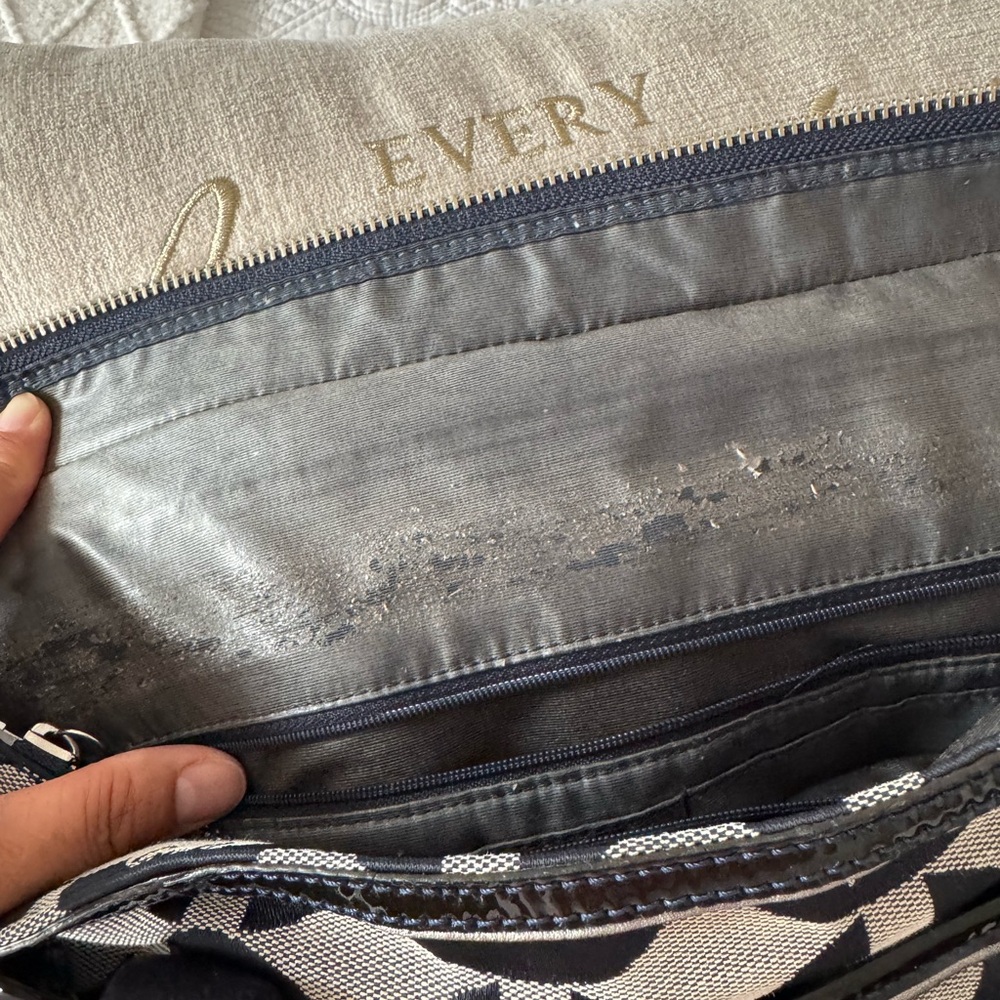 Coach Dark Blue and Gray diapers bag - Picture 15 of 16